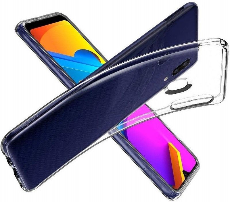 Phone Back Cover Flip Cover for Realme 3 Pro  (Transparent, White, Grip Case, Pack of: 1)