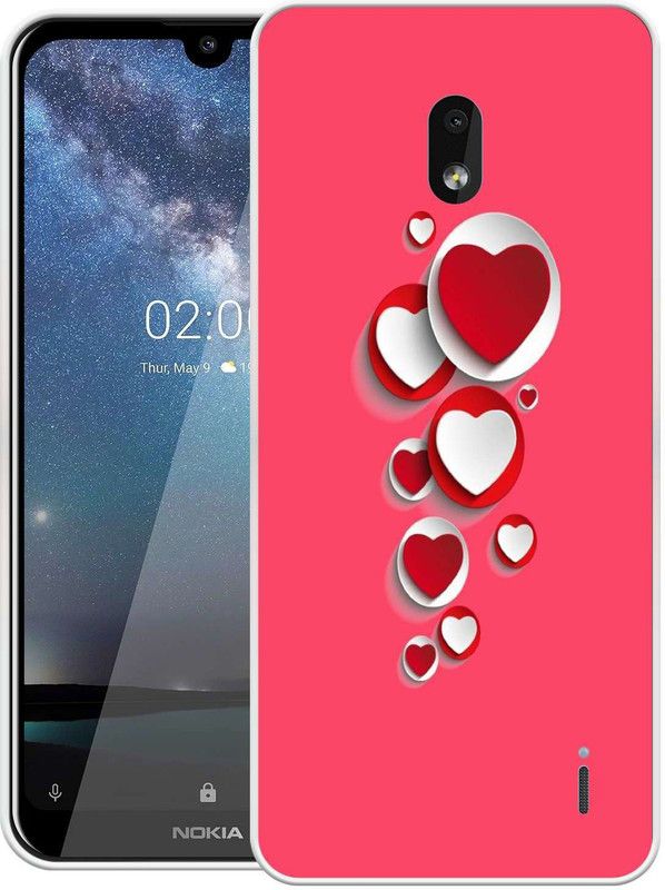 Khadoliya Back Cover for Nokia 2.2  (Multicolor, Grip Case, Silicon)