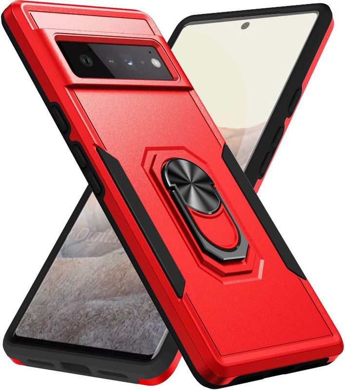 Dg Ming Back Cover for Google Pixel 6 PRO  (Red, Dual Protection, Pack of: 1)