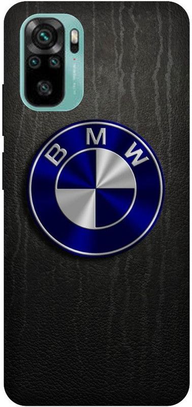 UMPRINT Back Cover for Redmi Note10/M2101K7AI BMW Bmw Logo Printed Back Cover  (Multicolor, Hard Case, Pack of: 1)