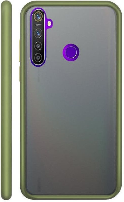 Power Back Cover for Realme 5 Pro  (Green, Shock Proof, Pack of: 1)