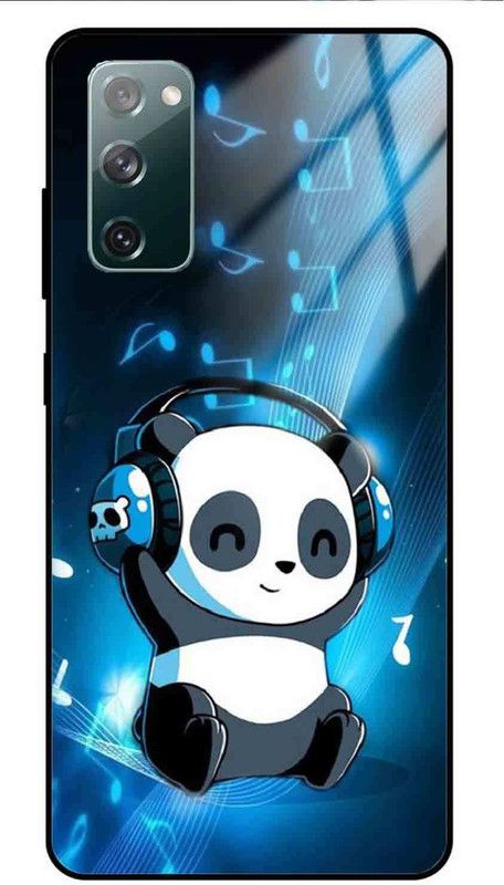 NDCOM Back Cover for Samsung Galaxy S20 FE 5G Best Dj Music Printed Glass Case  (Multicolor, Grip Case, Pack of: 1)
