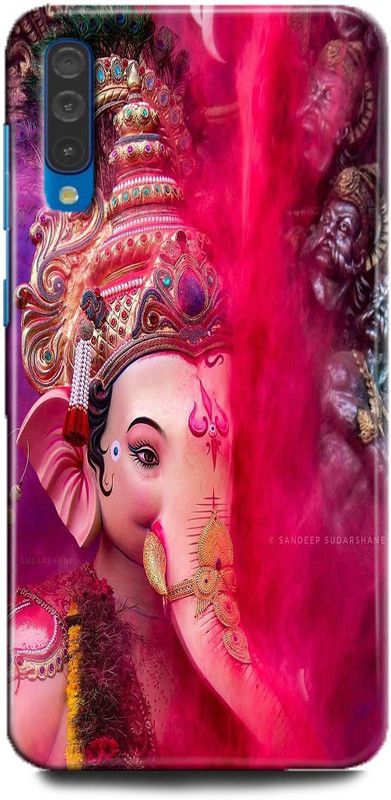 FIKORA Back Cover for Samsung Galaxy A50s/SM-A507FZLVINS GANESH JI PRINTED  (Multicolor, Hard Case, Pack of: 1)