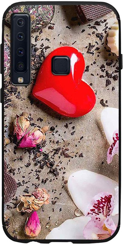 CaseRepublic Back Cover for Samsung Galaxy A9 (2018) Samsung Galaxy A9 (2018)  (Black, Grip Case, Pack of: 1)