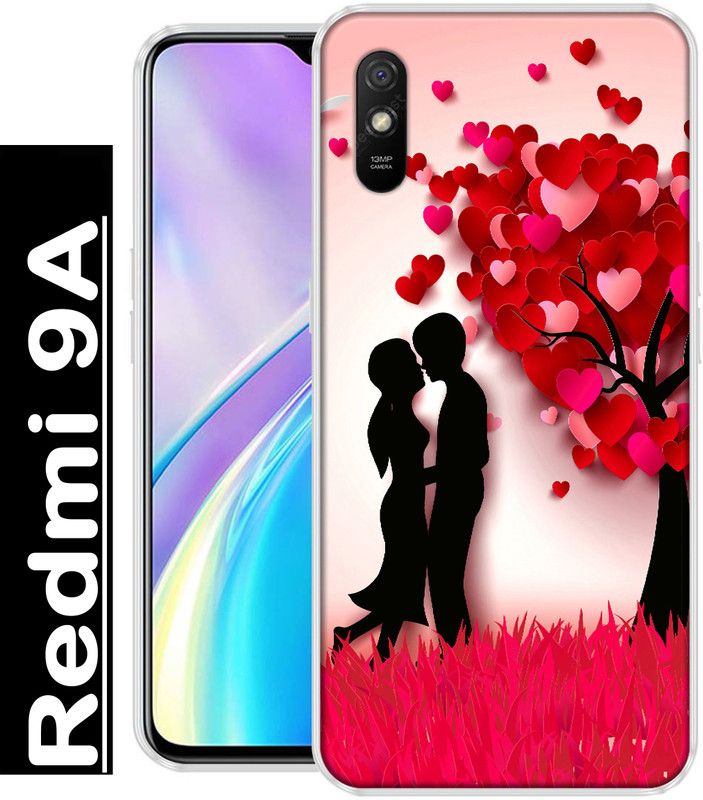 BAGRA Back Cover for Redmi 9A  (Multicolor, Grip Case, Silicon)
