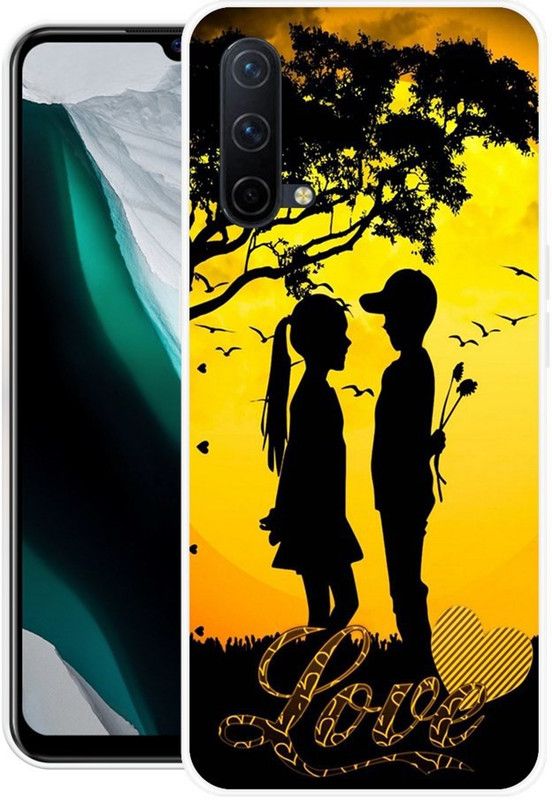 MeMi Back Cover for OnePlus Nord CE 5G  (Black, Yellow, Shock Proof, Silicon, Pack of: 1)
