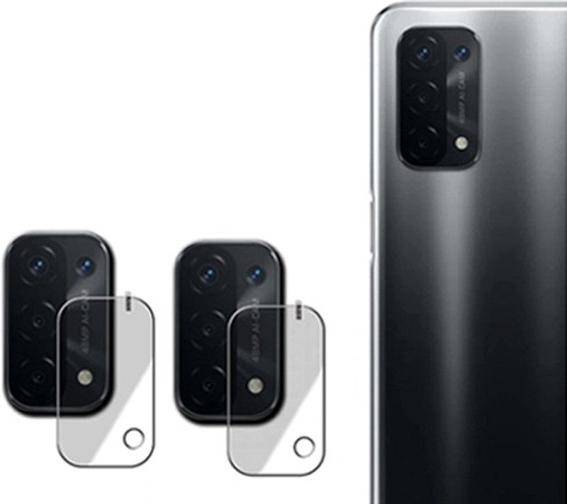 DAFFIN Back Camera Lens Glass Protector for Oppo A74 5G  (Pack of: 2)