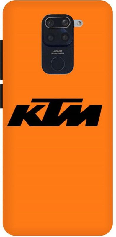 PICHKU Back Cover for REDMI NOTE 9-M2003J15SC-KTM,BIKE,LOVER,RIDER,KTM,DUKE,RACER,BOYS,ATTITUDE  (Orange, Hard Case, Pack of: 1)