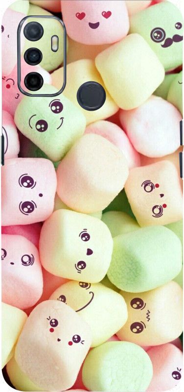 Mclaxa Smile For Mobile Back Skin., Smile, Oppo A 53S Mobile Skin  (Smile Skin With Super Matte Finish.)