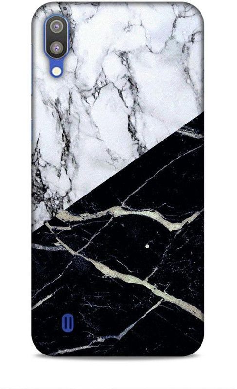 Keviv Back Cover for Samsung Galaxy M10  (Black, White)