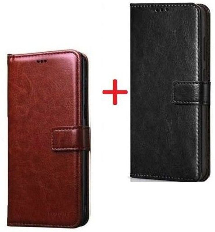 YuniKase Back Cover for Motorola Moto G40, Motorola Moto G60,Motorola G40 Fusion  (Brown, Black, Shock Proof, Pack of: 2)