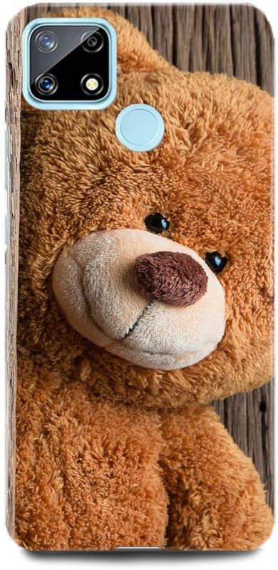 MP ARIES MOBILE COVER Back Cover for Realme Narzo 20, Teddy,Bear,Toy,I,Love,Teddy,Hard,back,cover,for,girls,girls,back,cover,  (Multicolor, Hard Case, Pack of: 1)