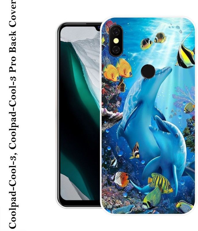 SIMAWAT Back Cover for Coolpad Cool 3, Coolpad Cool 3 Pro  (Multicolor, Silicon)