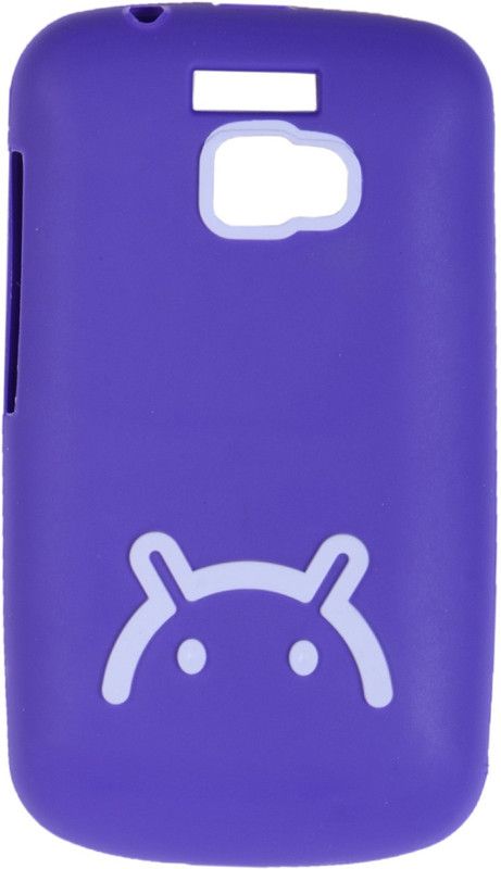 Iway Back Cover for Micromax Bolt A64  (Purple, Pack of: 1)