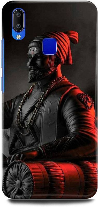 JUGGA Back Cover for Vivo Y91, 1811, CHATRAPATI, SHIVA, JI, MAHARAJ, MARATHA,HISTORY, KING  (Red, Hard Case, Pack of: 1)