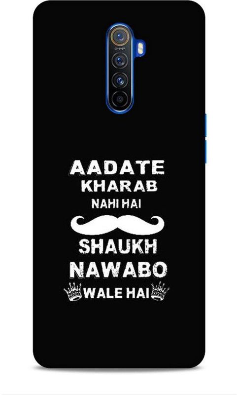 Keviv Back Cover for Realme X2 Pro  (Black, 3D Case, Pack of: 1)