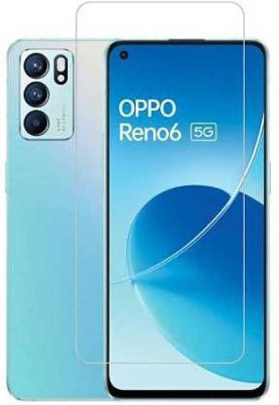 SRT Tempered Glass Guard for Oppo Reno 6 5G  (Pack of 1)