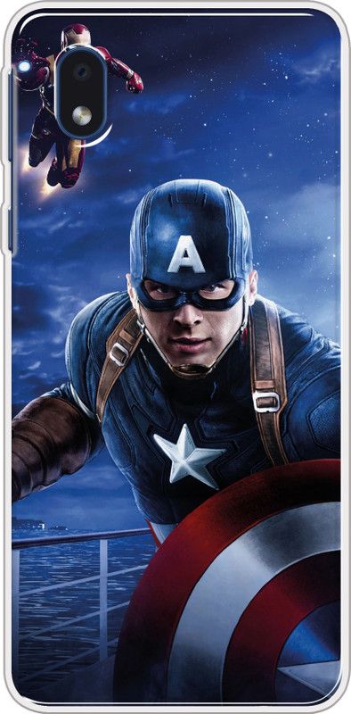 Hansviprint Back Cover for SAMSUNG GALAXY M01 CORE  (Multicolor, Grip Case, Silicon, Pack of: 1)