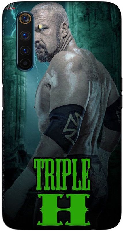 CROKIAN Back Cover for Realme 6 Pro Triple H Back Cover  (Multicolor, Hard Case, Pack of: 1)