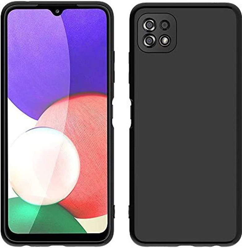 Well Design Back Cover for SAMSUNG Galaxy A22 5G, SAMSUNG A22 5G  (Black, Shock Proof, Pack of: 1)
