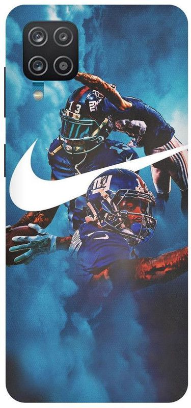 THE NARAYANA COLLECTIONS Back Cover for SAMSUNG GALAXY M12-NIKE,SPORTS,SIGN,LOGO,GAME,EMBLEM  (Multicolor, Hard Case, Pack of: 1)