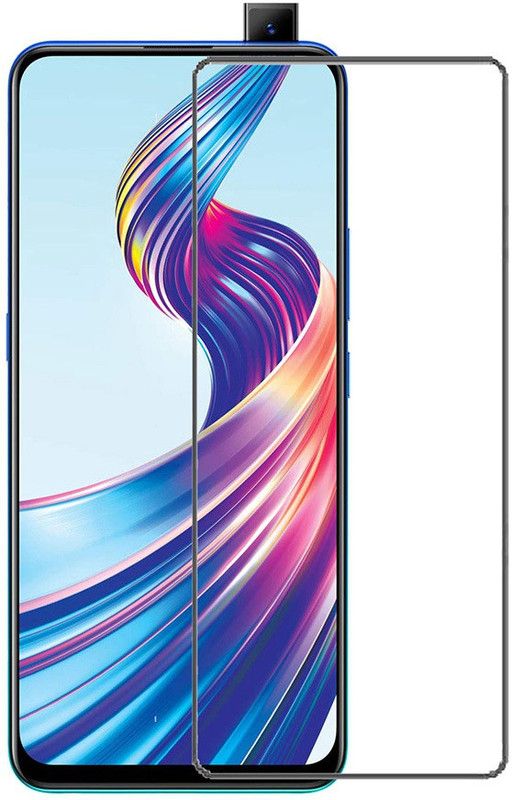 HOBBYTRONICS Tempered Glass Guard for Oppo F11 Pro, Vivo V15, OPPO K3, Realme X  (Pack of 2)