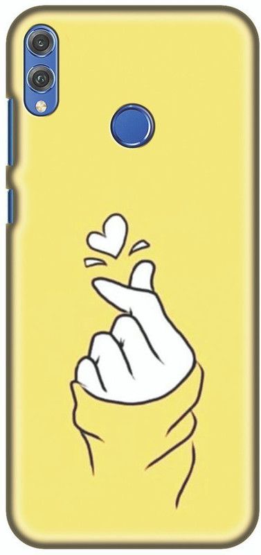 MY SWAG Back Cover for Mi Redmi 7,Mi Redmi Y3  (Yellow, White)