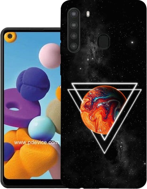 kridha Back Cover for Samsung A21 back cover | Samsung SM-A215U back cover | SM-A215U | Design_138  (Multicolor, Flexible, Silicon, Pack of: 1)