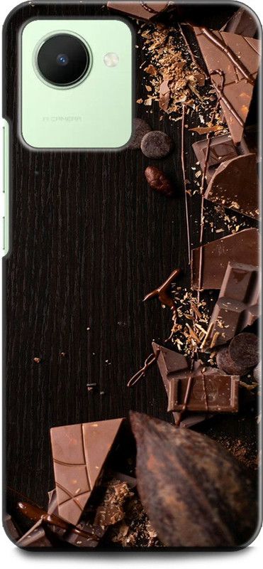 WallCraft Back Cover for Realme C30s, RMX3690 CHOCOLATE BAR, BROWN, CHOCCY  (Multicolor, Dual Protection, Pack of: 1)
