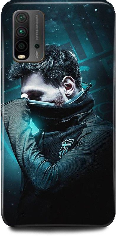 MP ARIES MOBILE COVER Back Cover for REDMI 9 Power, Messi Lione Football Messi 10 Jersey King of football Messi logo sports  (Multicolor, Hard Case, Pack of: 1)