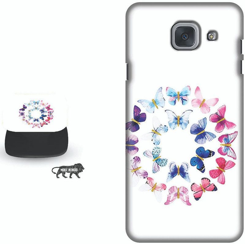 SPBR Back Cover for Samsung Galaxy J7 Max  (Multicolor, Cases with Holder, Pack of: 1)