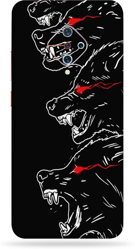 AsSkin Vivo S1 Pro, vivo s1 pro Mobile Skin  (Ultra Super Microfiber Wolf Matte Finish Skin With High Gloss Finish).)