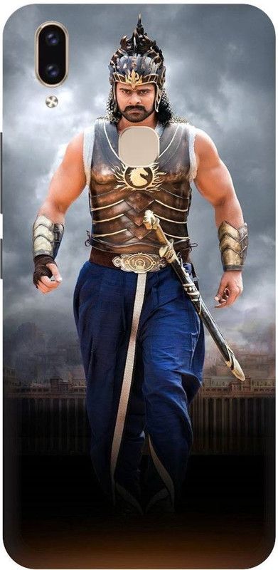 THE NARAYANA COLLECTIONS Back Cover for VIVO V9 PRO-1851-PRABHAS,REBEL,SOUTH,HERO,BAHUBALI,TELUGU  (Multicolor, Hard Case, Pack of: 1)