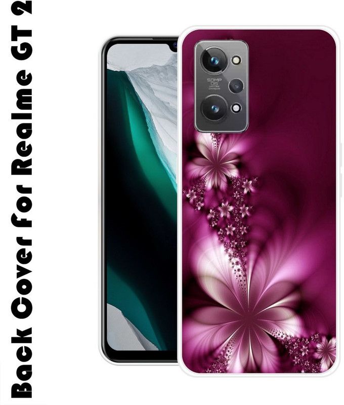 KUDI Back Cover for Realme GT 2  (Multicolor, Grip Case, Silicon, Pack of: 1)