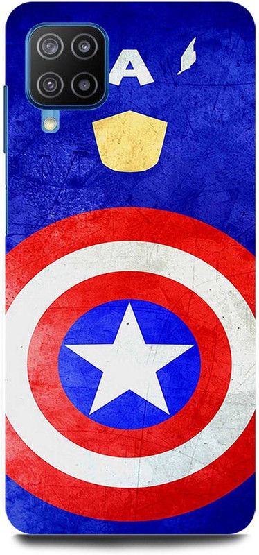 FUGGA Back Cover for SAMSUNG Galaxy F12, CAPTAIN, AMERICA, AVENGER, AVENGERS, SOLDIER  (Multicolor, Hard Case, Pack of: 1)