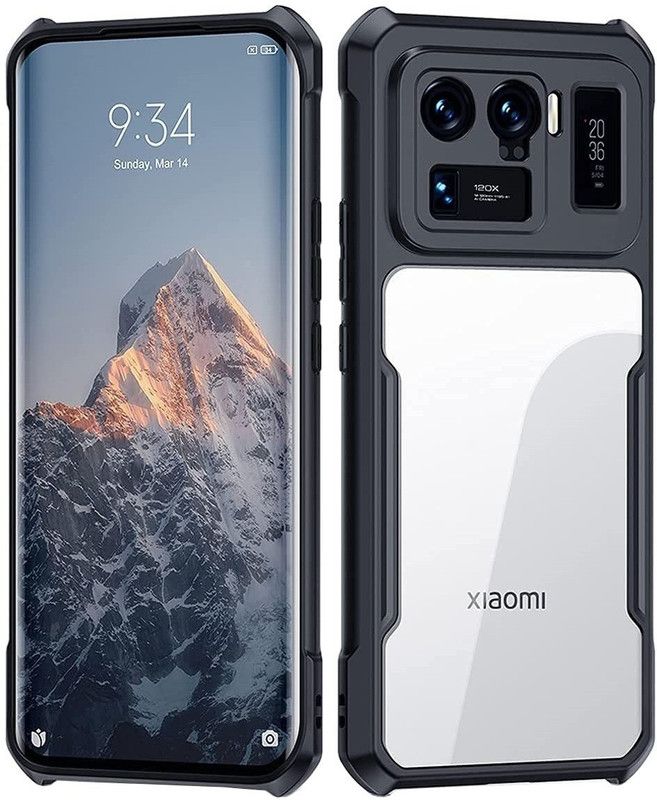 S-Hardline Back Cover for Xiaomi Mi 11 ultra, Scratch Resistant  (Transparent)