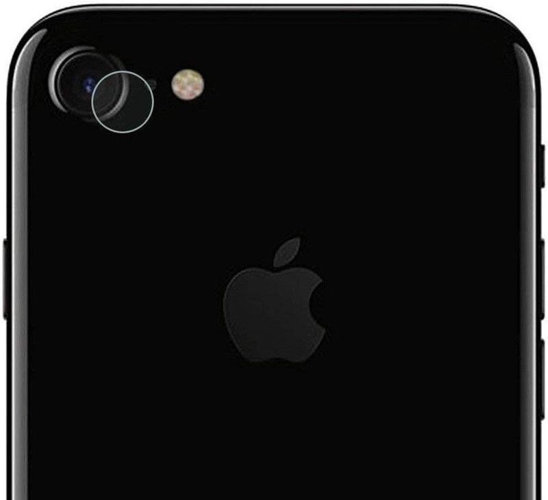Hi-Tech Back Camera Lens Ring Guard Protector for Iphone 8 2.5D curved edges  (Pack of: 1)