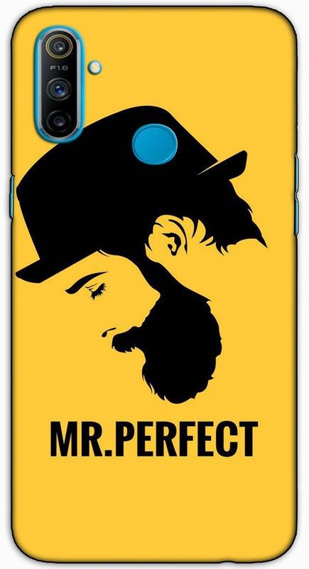 artocus Back Cover for Realme C3, Realme C3 Mr. perfect Printed Back Cover  (Multicolor, Hard Case, Pack of: 1)