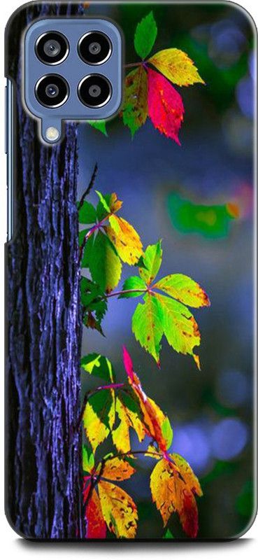 WallCraft Back Cover for SAMSUNG Galaxy M33 5G COLOURFUL GARDEN, COLOURFUL TREES, NATURE  (Multicolor, Dual Protection, Pack of: 1)