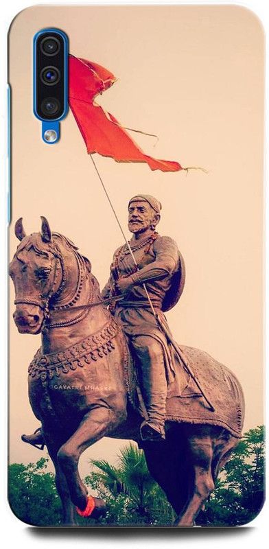 ORBIQE Back Cover for SAMSUNG Galaxy A50s SHIVAJI, CHATRAPATI SHIVAJI MAHARAJ, INDIAN KING  (Multicolor, Hard Case, Pack of: 1)