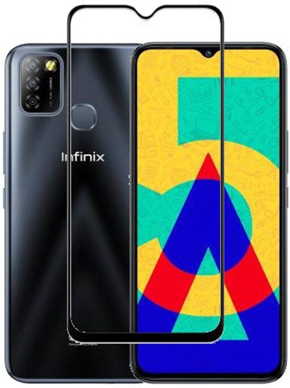 AARERED Edge To Edge Tempered Glass for Infinix Smart 5A  (Pack of 1)