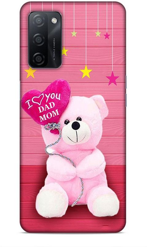 CLEOK Back Cover for Oppo A55s  (Multicolor, Pack of: 1)