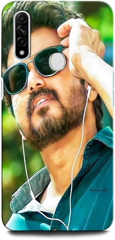 GRAFIQE Back Cover for OPPO A31 CPH2015 VIJAY, ACTOR, SOUTHHERO, TELUGUSTAR  (Multicolor, Shock Proof, Pack of: 1)
