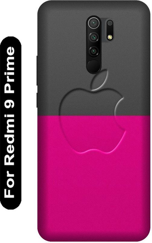 KARJUN Back Cover for Redmi 9 Prime ,Apple, Iphone Printed Mobile case cover  (Multicolor, 3D Case, Pack of: 1)