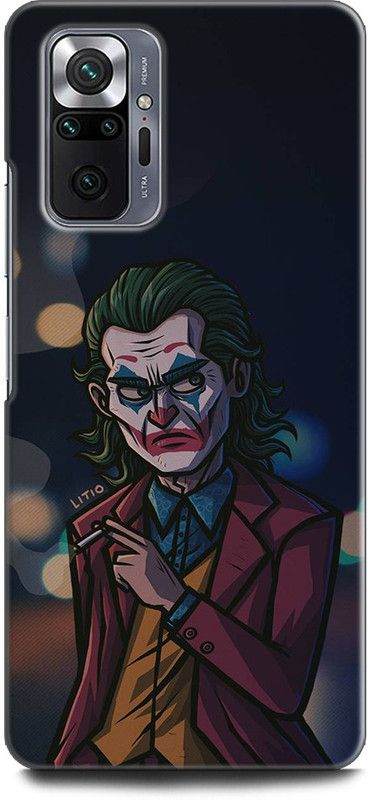 KEYCENT Back Cover for REDMI Note 10 Pro JOKER, ANIME, JACQUINN, DC COMIC, JOKER FACE  (Multicolor, Pack of: 1)