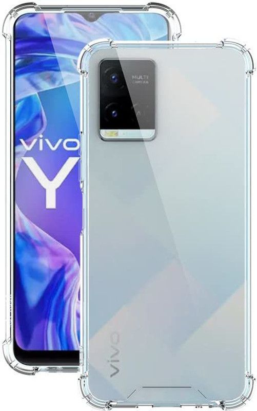 Chronic Back Cover for vivo Y21T  (Transparent, Shock Proof, Silicon, Pack of: 1)