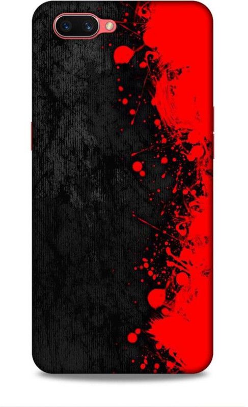 SmashItUp Back Cover for Oppo A3s / Realme C1 Multicolour / Pattern / Abstract / Unique Designs / Black  (Multicolor, Hard Case)