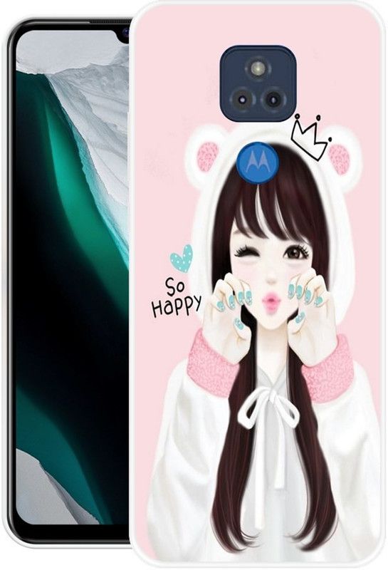 redfly Back Cover for Moto G Play 2021  (Multicolor, Grip Case, Silicon, Pack of: 1)