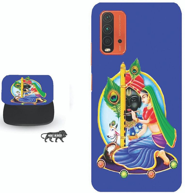 Hello Case Back Cover for Redmi 9 Power  (Multicolor, Cases with Holder, Pack of: 1)