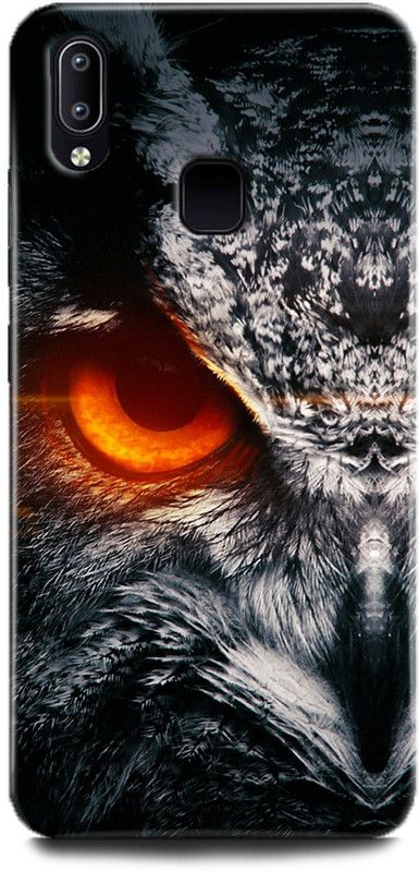 INDICRAFT Back Cover for Vivo V11, 1806 OWL, NIGHT WATCH, ABEJ, BEOGRAD, TRIPPY  (Multicolor, Hard Case, Pack of: 1)